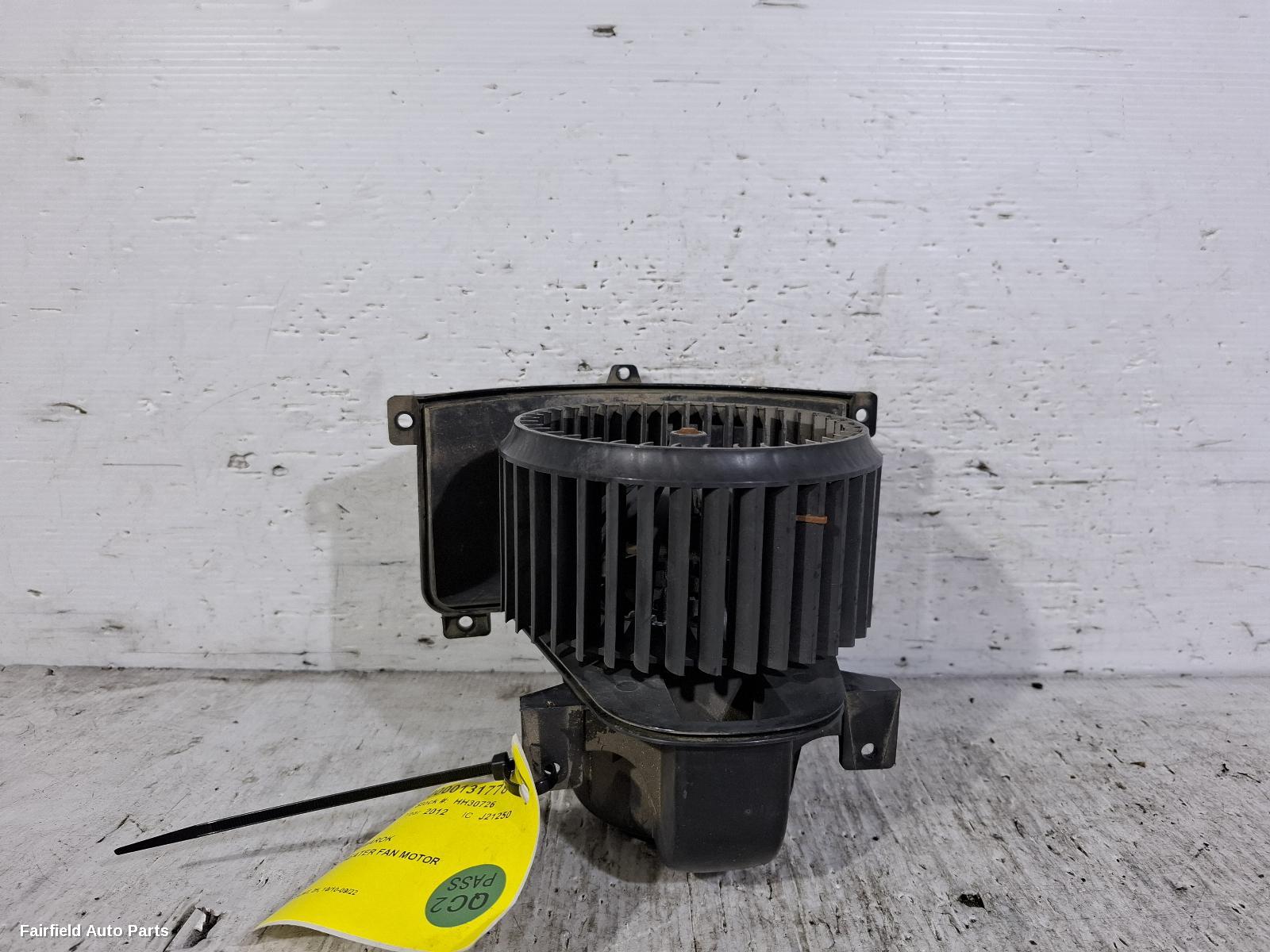 2010-2022 Volkswagen Amarok Heater Fan Motor