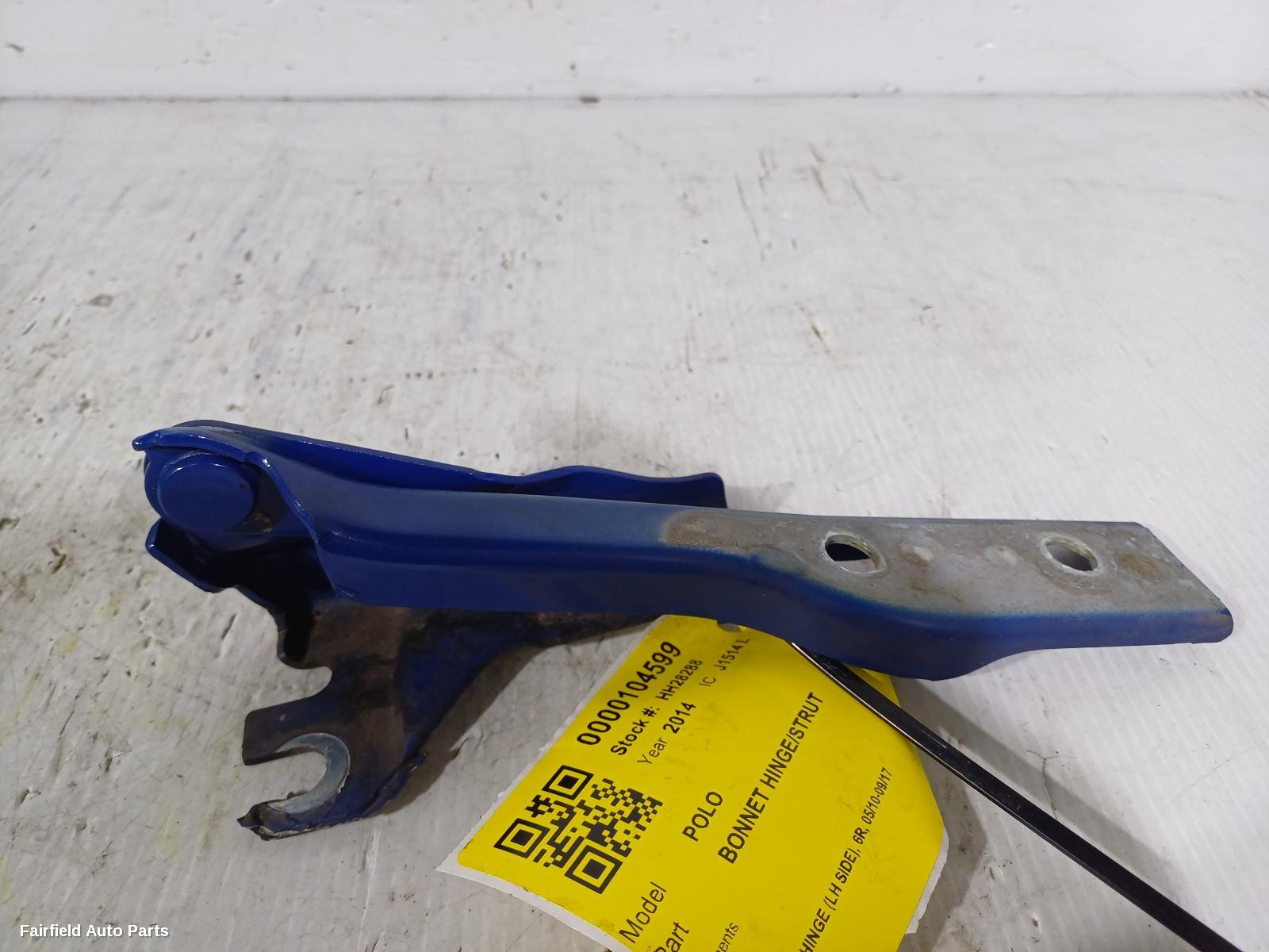 2010-2017 Volkswagen Polo Bonnet Hinge Strut