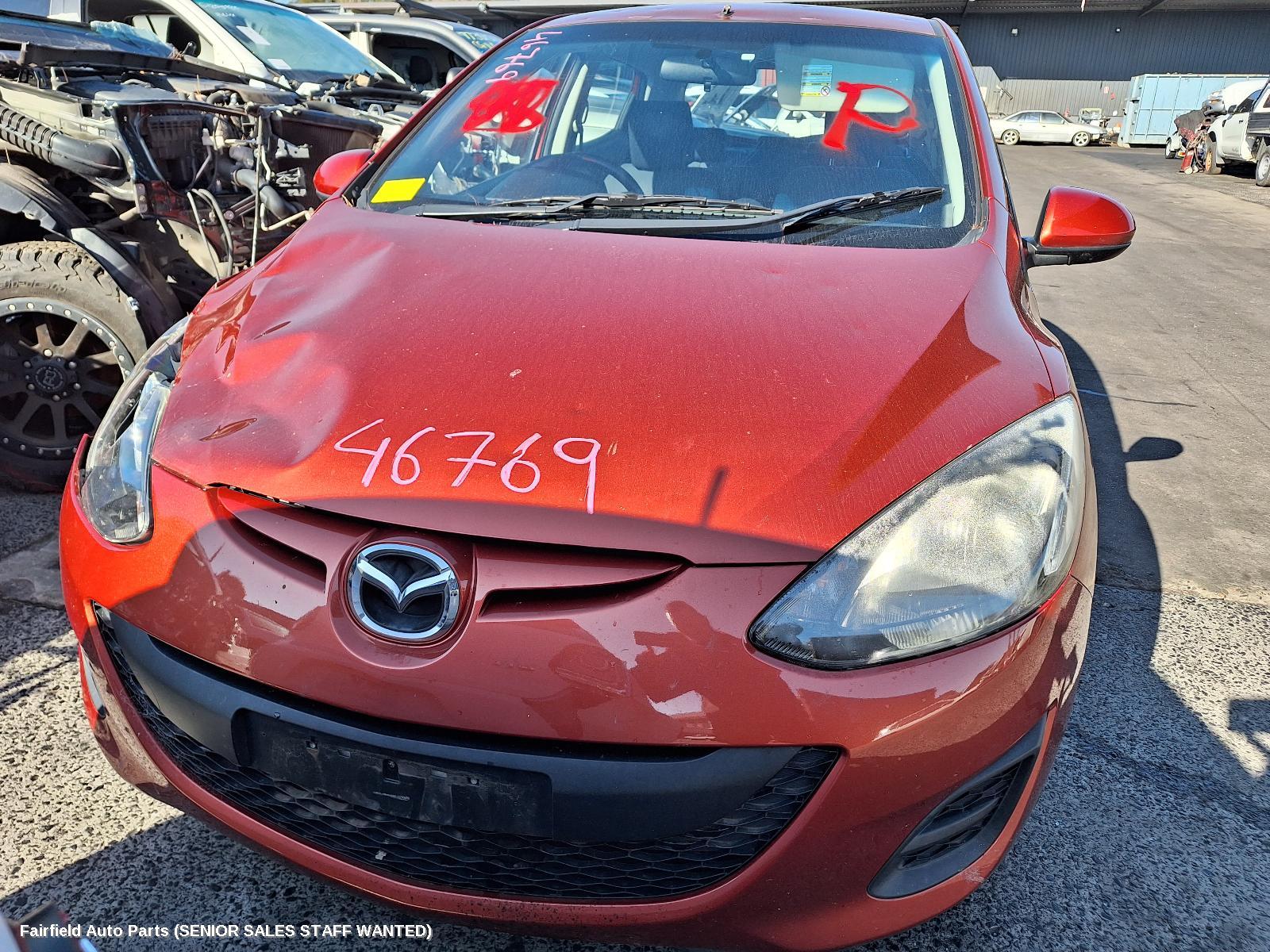 2010 Mazda 2 Left Taillight