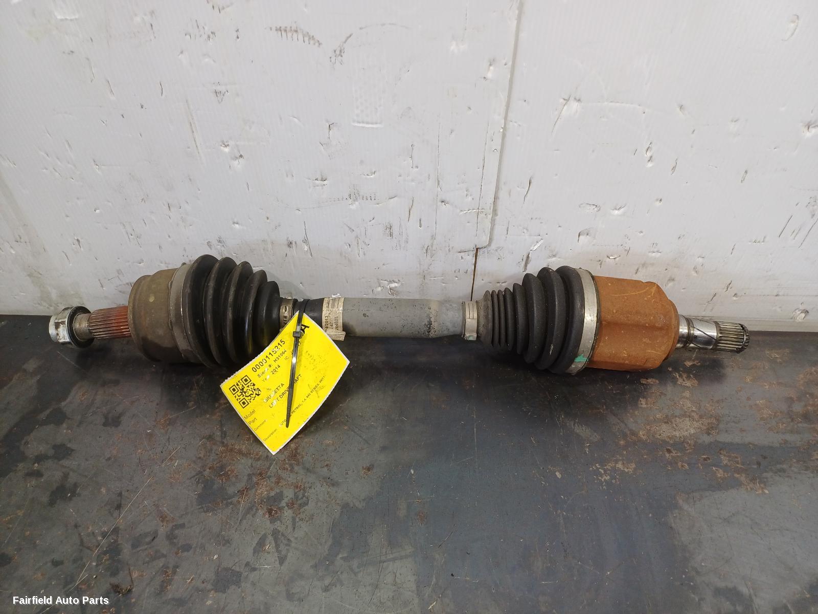 2011-2021 Alfa Romeo Giulietta Left Driveshaft