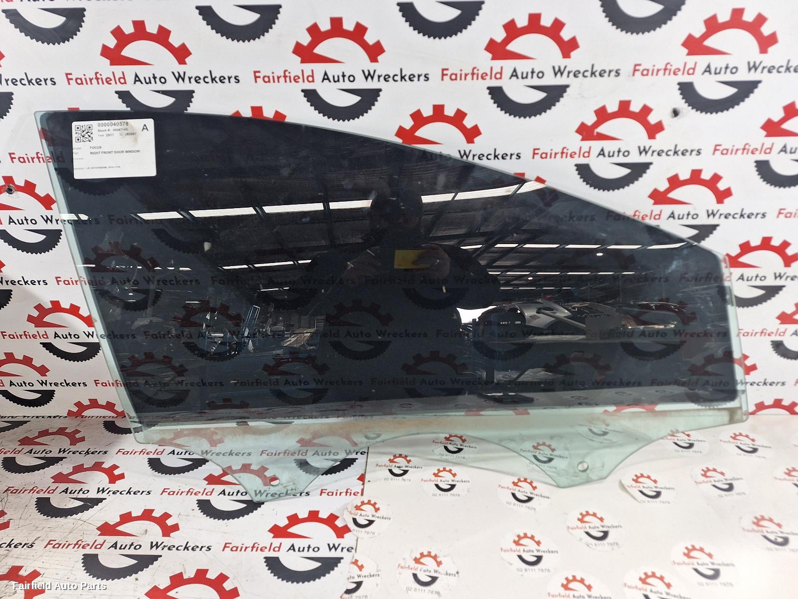 2014-2018 Ford Focus Right Front Door Window