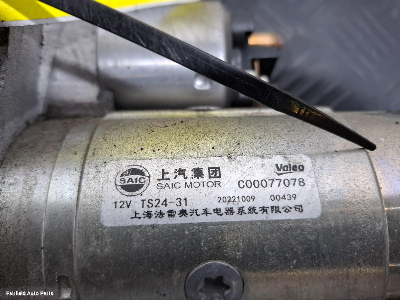 2021-2025 Ldv G10 Starter