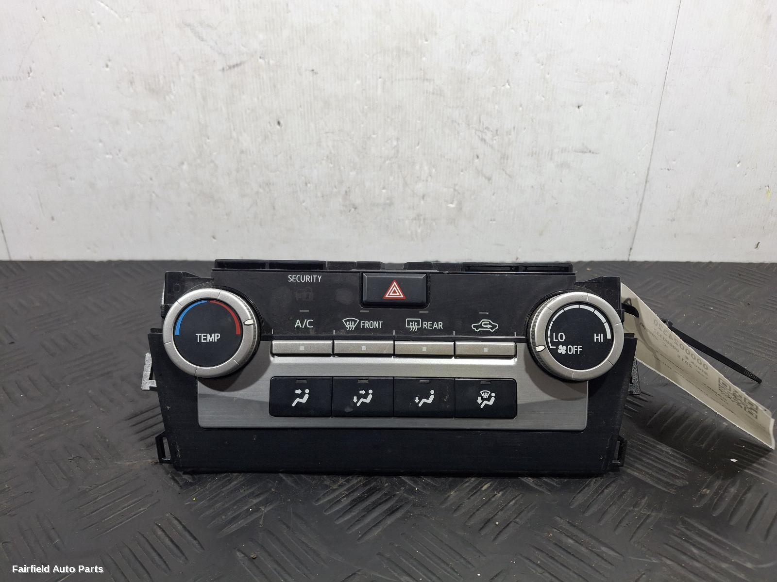 2011-2017 Toyota Camry Heater Ac Controls
