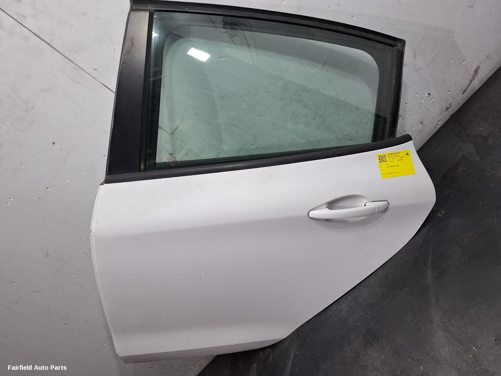 2012-2018 Peugeot 208 Left Rear Door Sliding