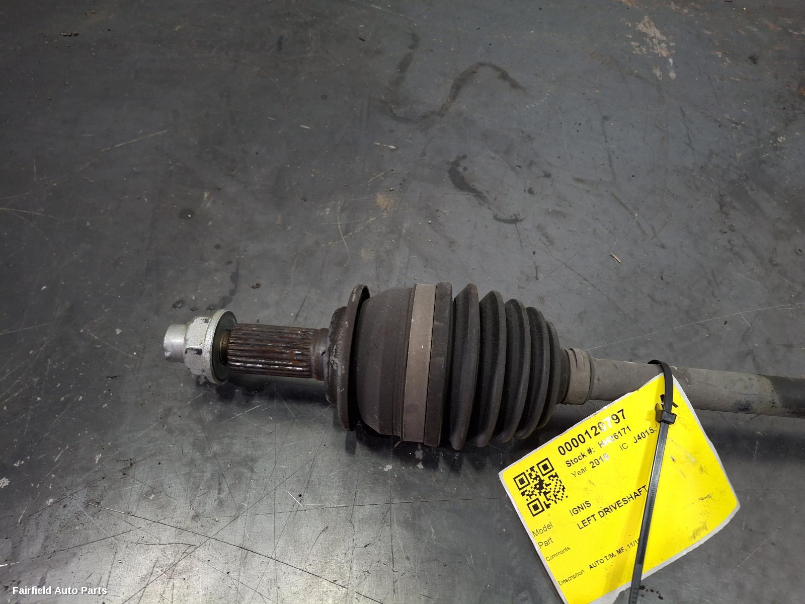 2016-2025 Suzuki Ignis Left Driveshaft