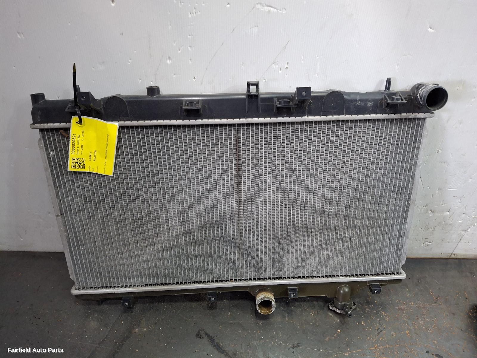 2014-2021 Subaru Liberty Radiator