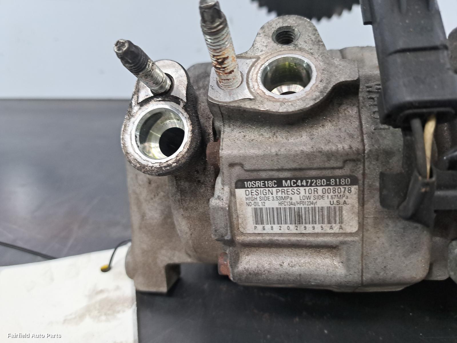 2015 Jeep Grandcherokee A C Compressor