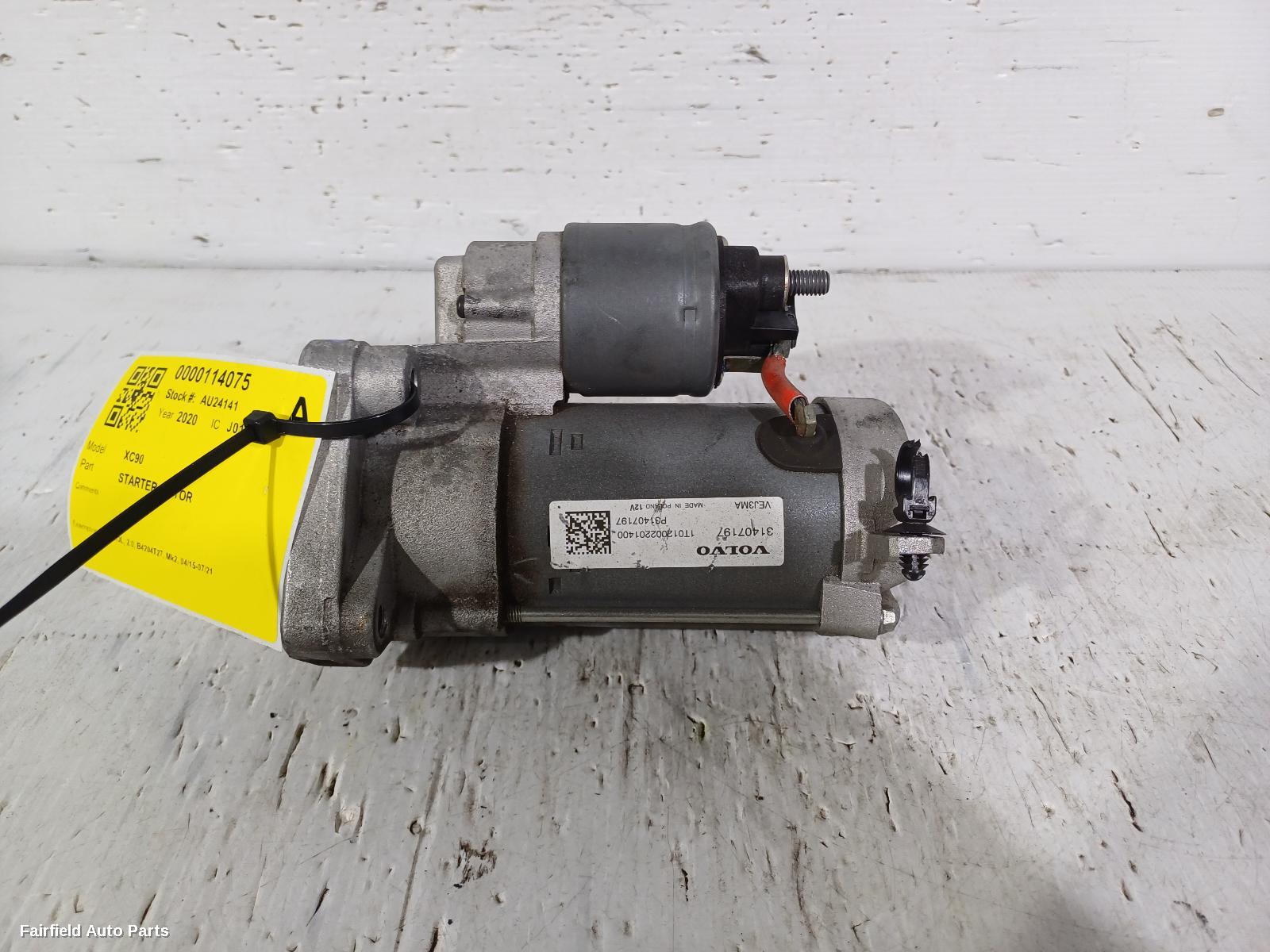 2015-2021 Volvo Xc90 Starter