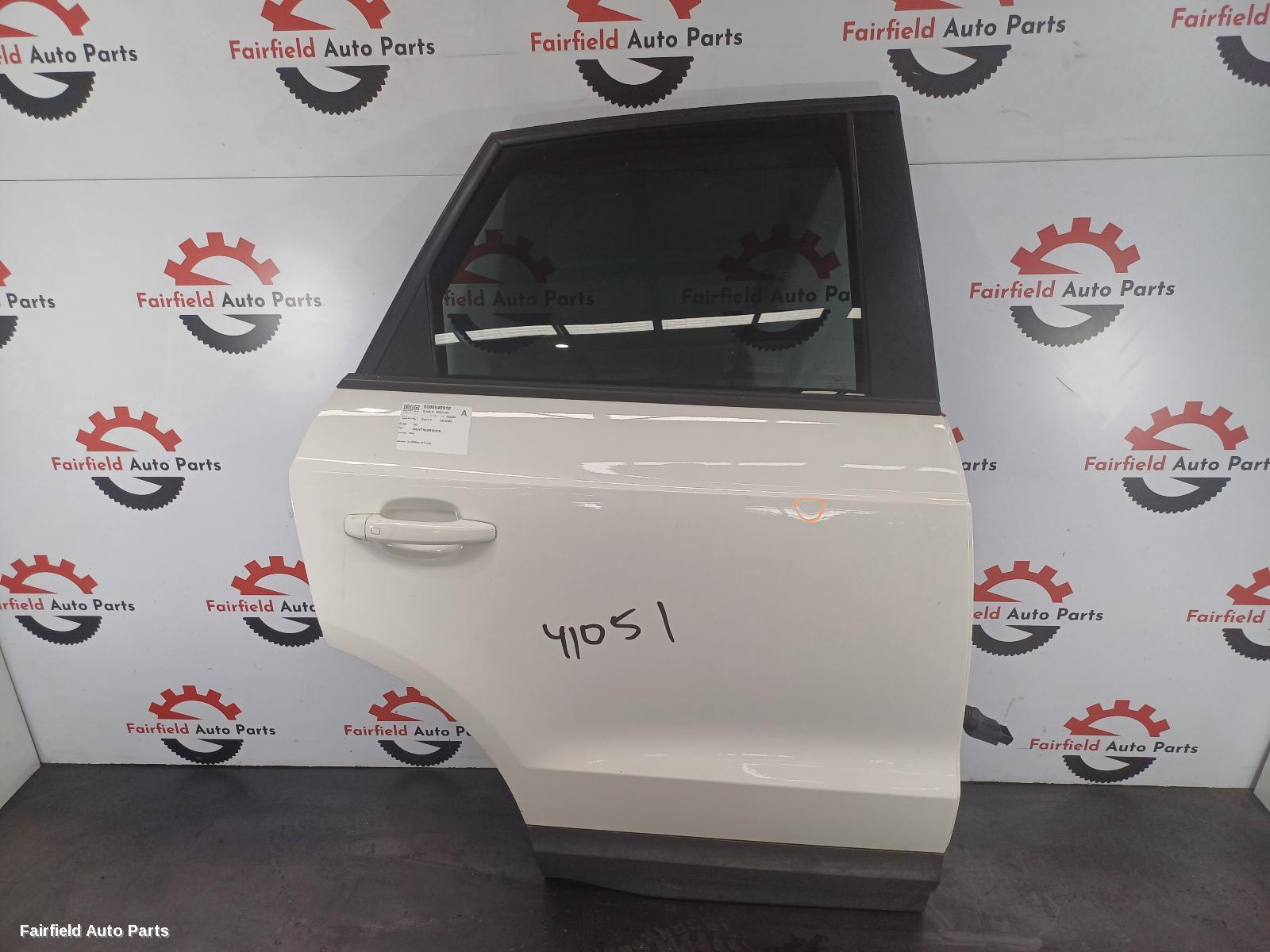 2012-2018 Audi Q3 Right Rear Door Sliding