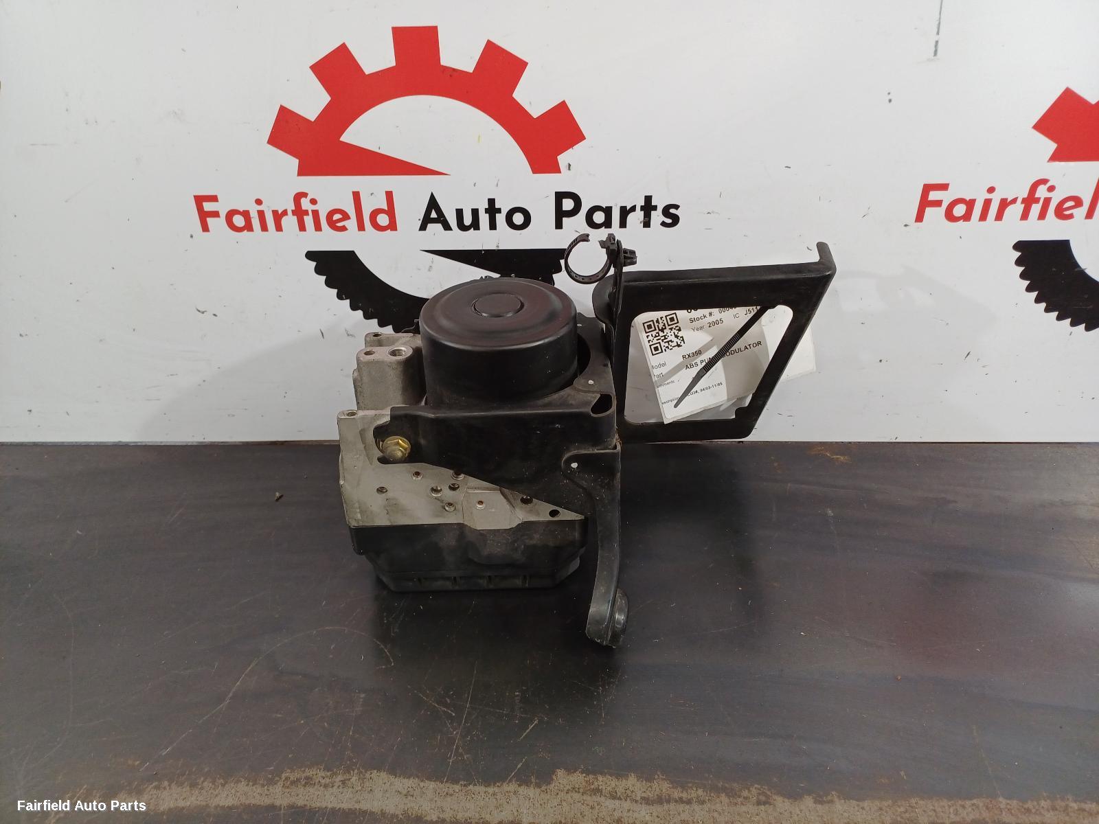 2003-2005 Lexus Rx Series Abs Pump Modulator