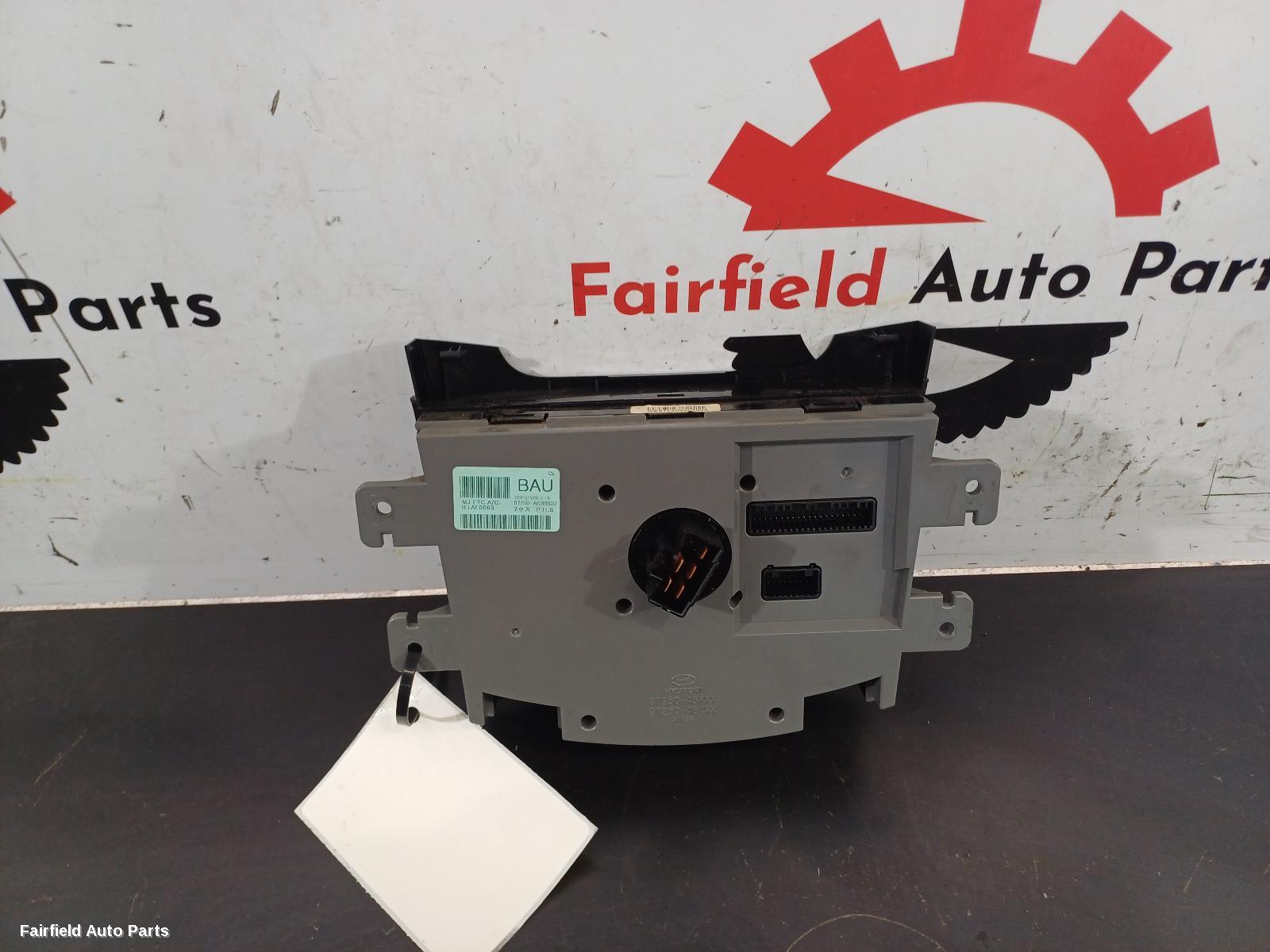 2012-2017 Hyundai I30 Heater Ac Controls