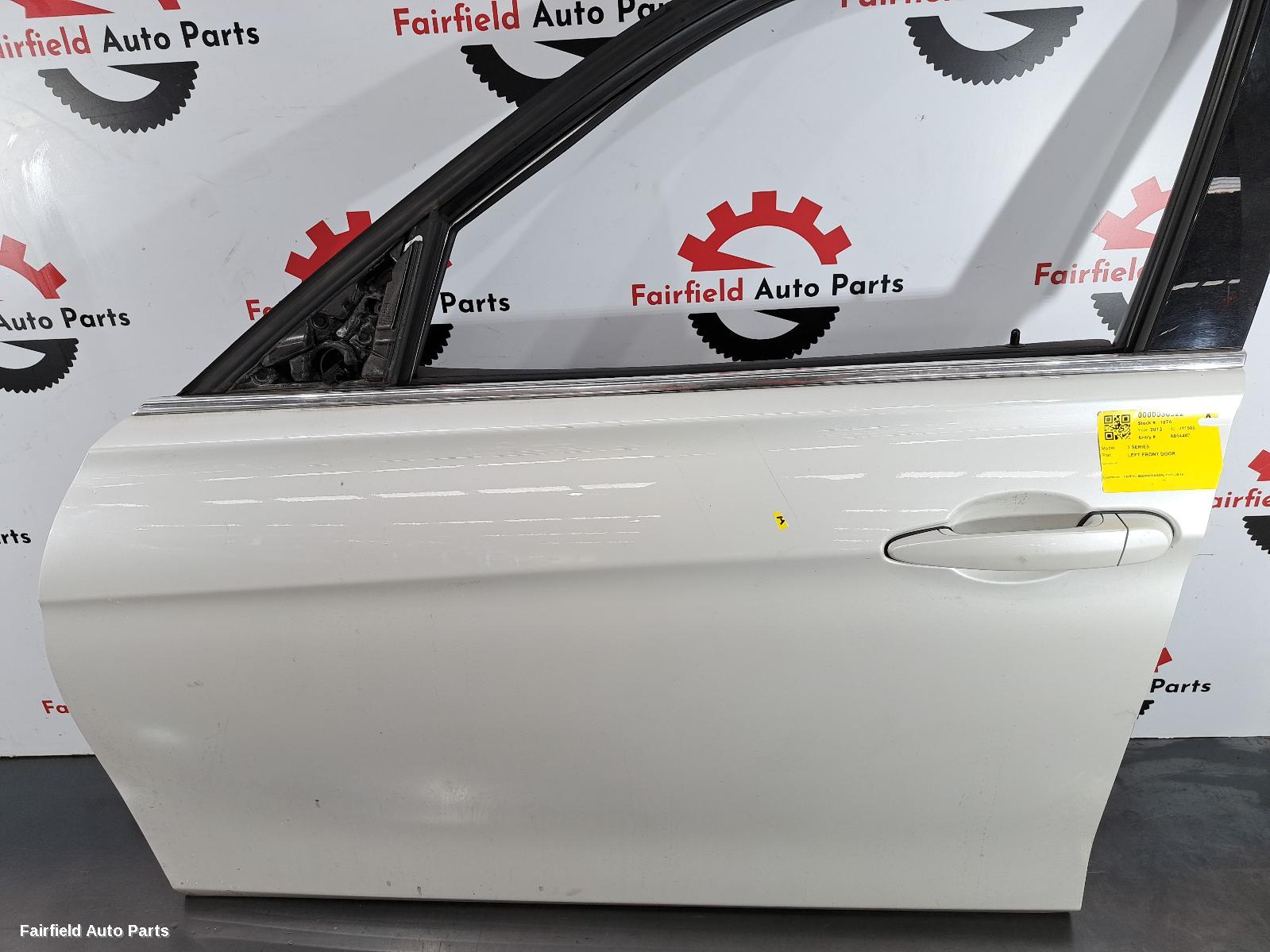2011-2019 Bmw 3 Series Left Front Door