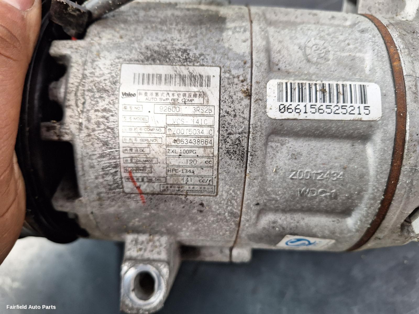 2014 Nissan Pulsar A C Compressor
