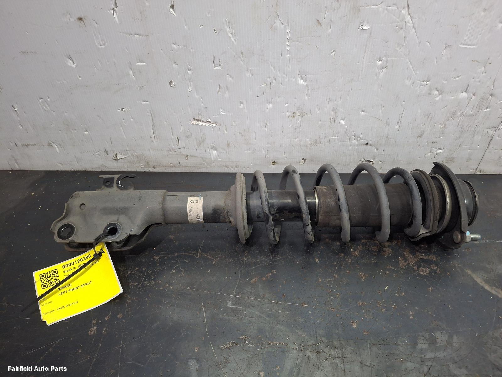 2012-2024 Mitsubishi Mirage Left Front Strut