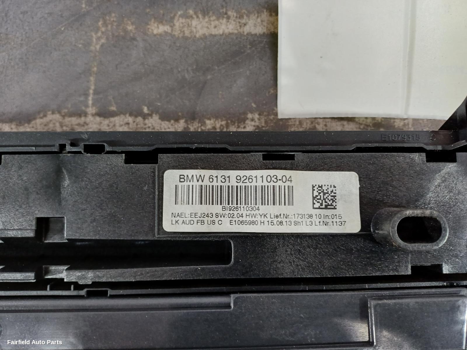 2013-2020 Bmw 4 Series Heater Ac Controls