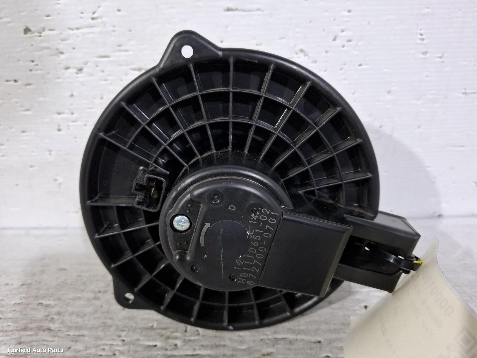 2007-2014 Mazda 2 Heater Fan Motor