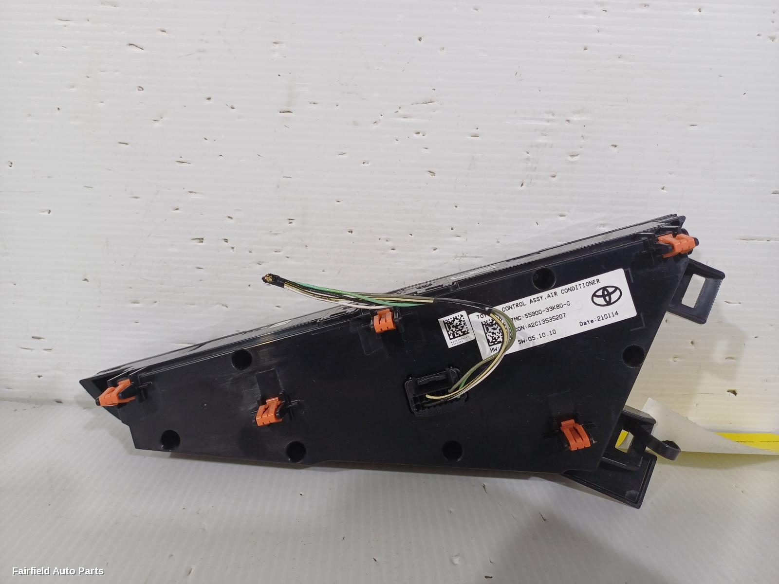 2017-2024 Toyota Camry Heater Ac Controls