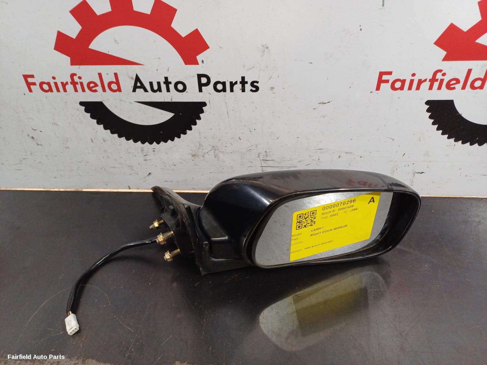 2002-2006 Toyota Camry Right Door Mirror