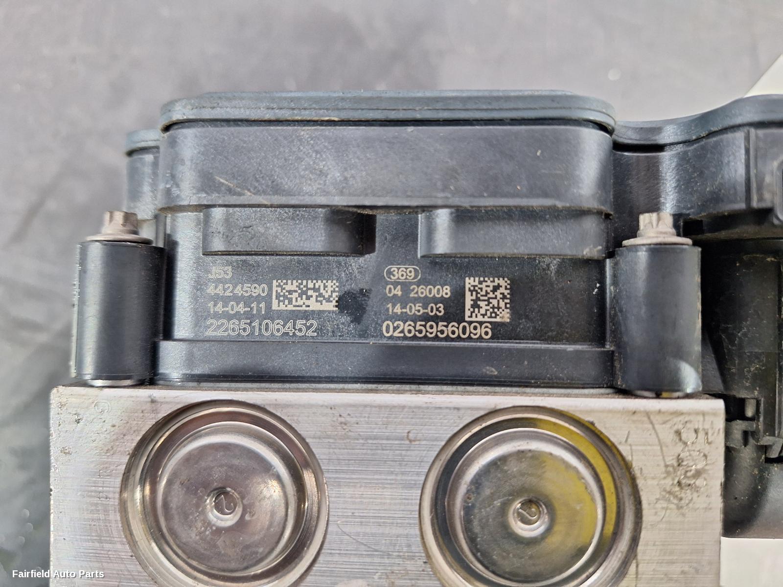 2012-2017 Nissan Pulsar Abs Pump Modulator