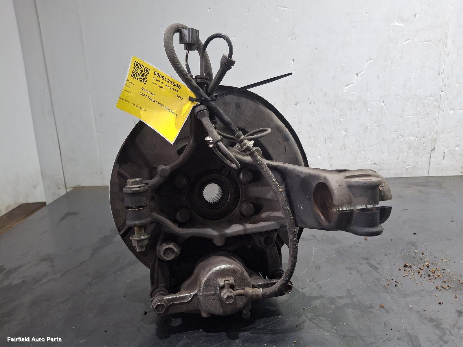 2013-2021 Nissan Qashqai Left Front Hub Assembly