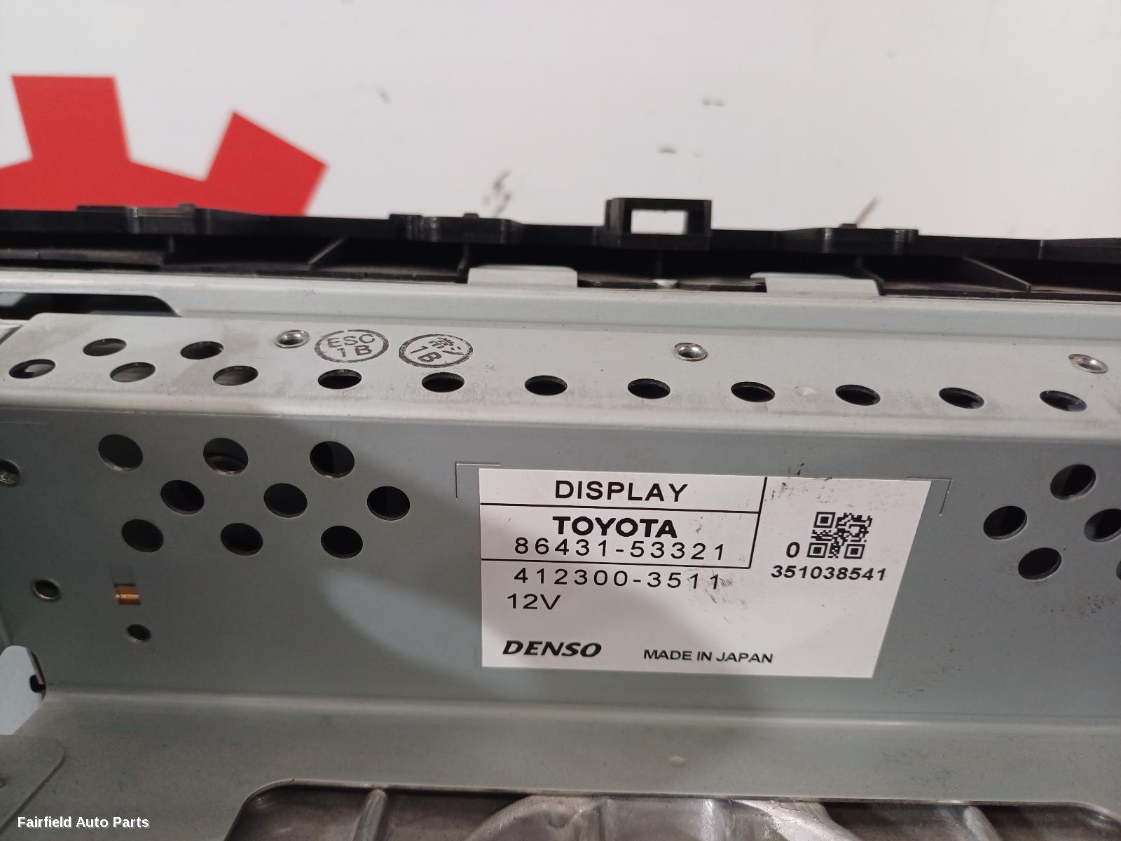 2005-2014 Lexus Is250/is250c Radio Cd Dvd Sat Tv