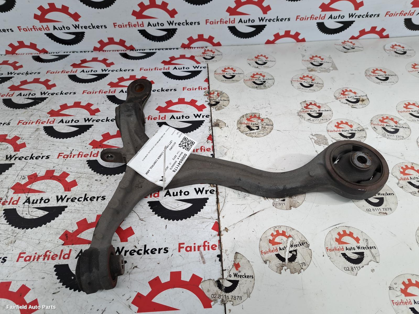 2012 Honda Accord Left Front Lower Control Arm