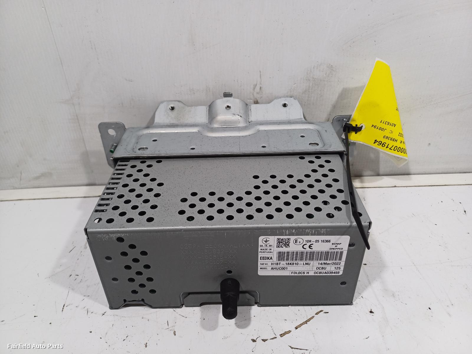 2020-2023 Ford Puma Radio Cd Dvd Sat Tv