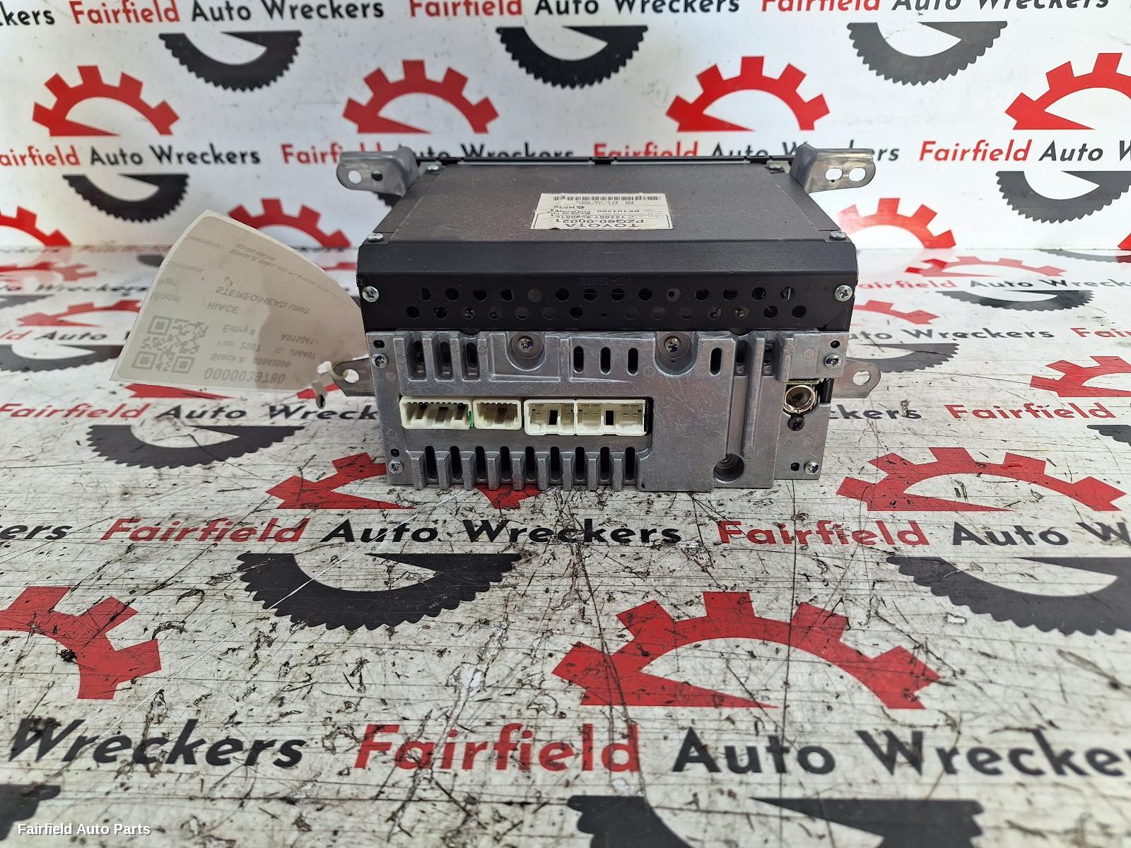 2005-2019 Toyota Hiace Radio Cd Dvd Sat Tv