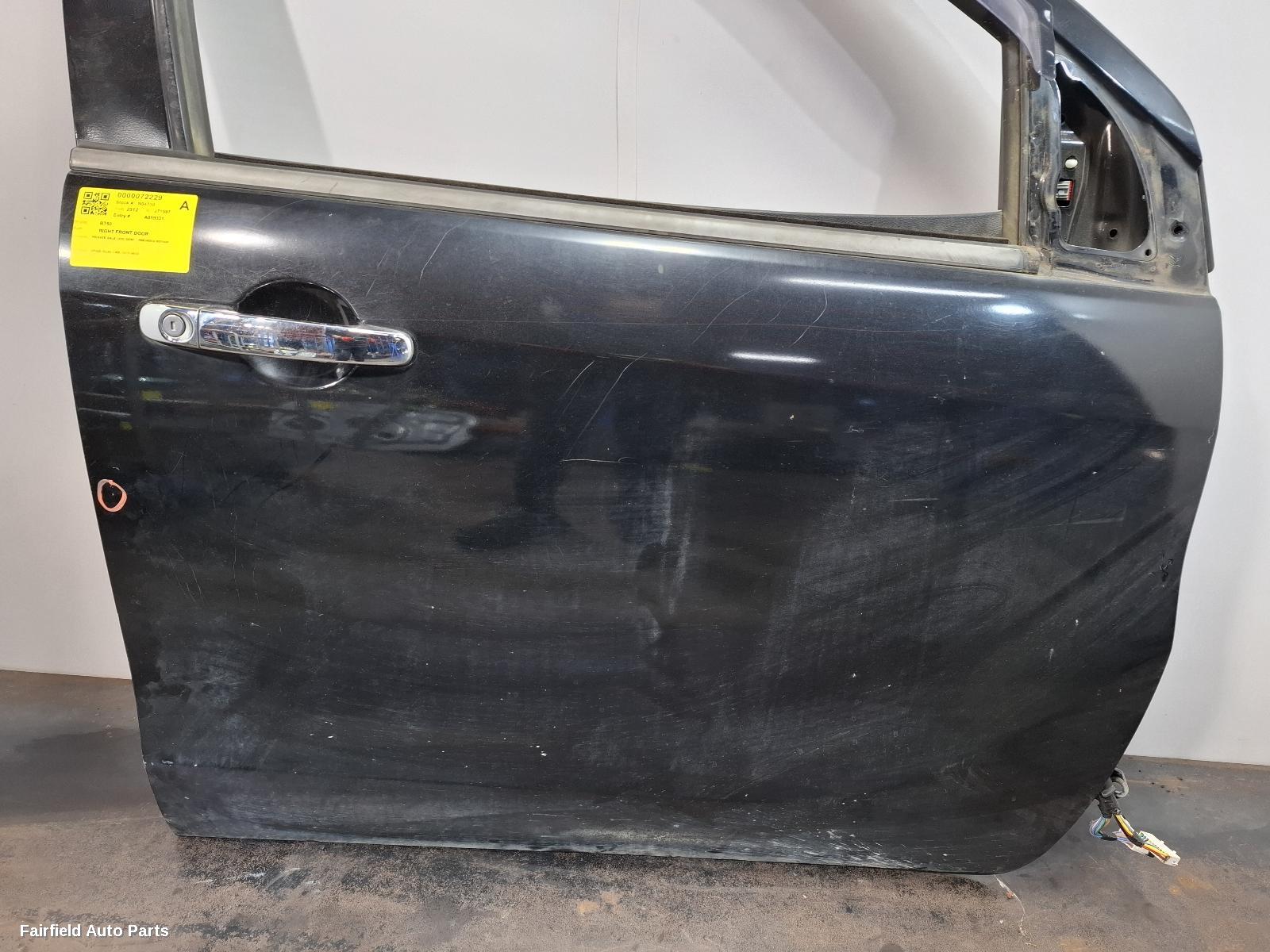 2011-2020 Mazda Bt50 Right Front Door
