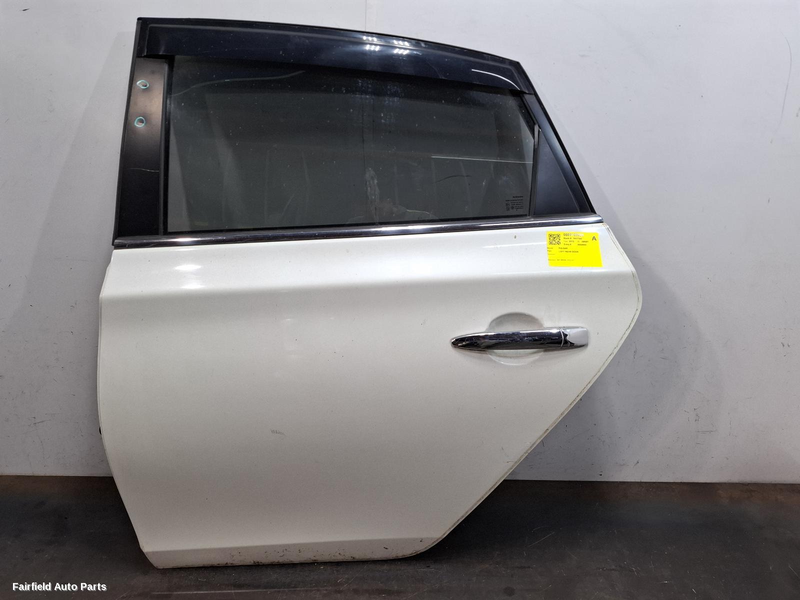 2012-2017 Nissan Pulsar Left Rear Door Sliding