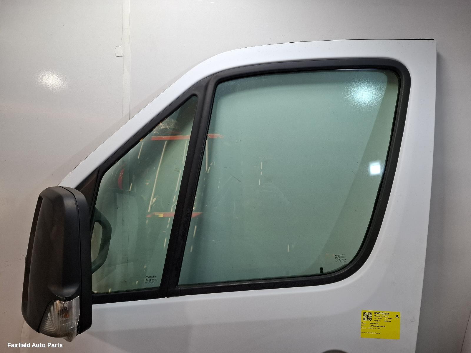 2012 Mercedes Sprinter Left Front Door