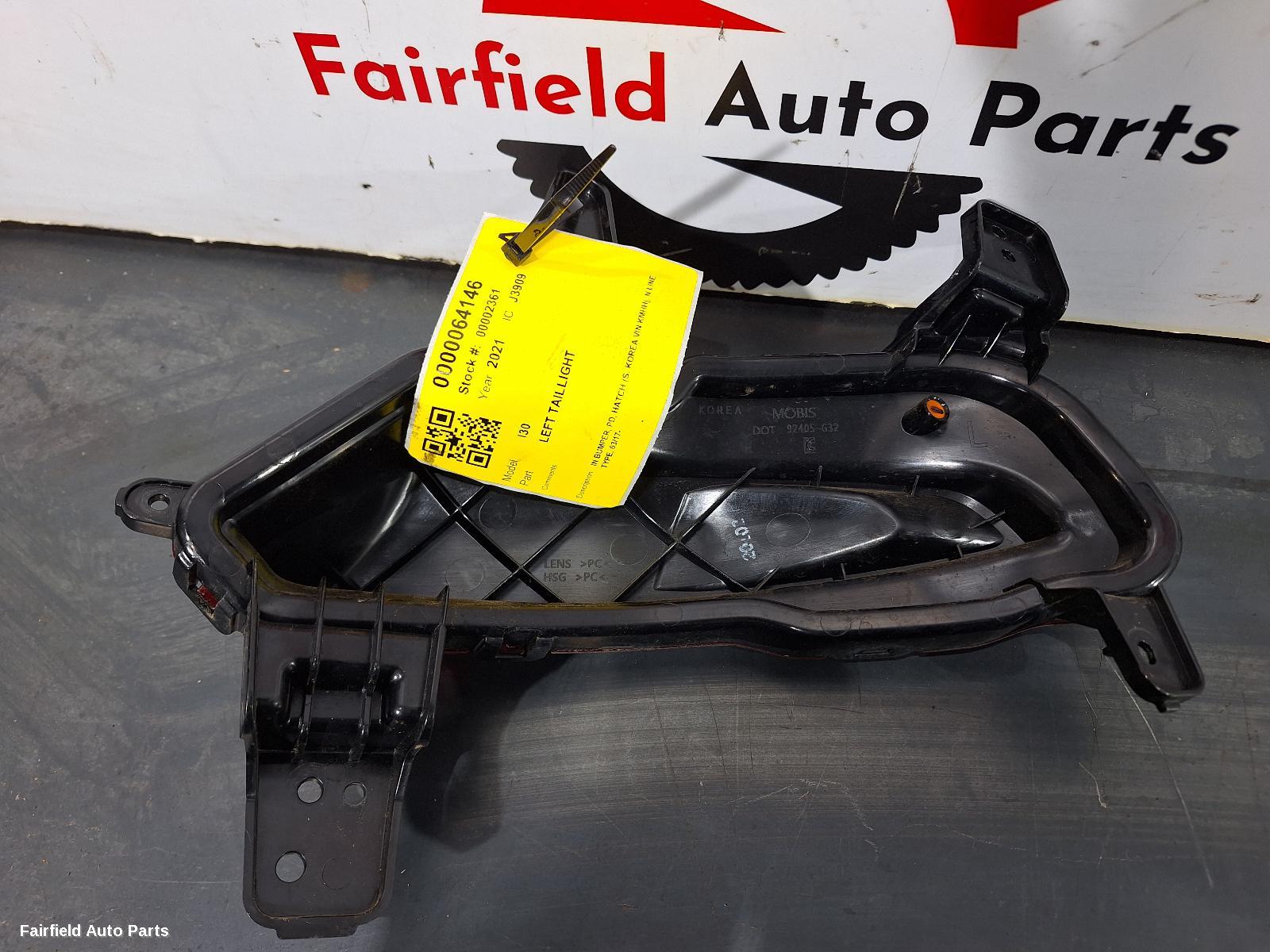 2017-2023 Hyundai I30 Left Taillight