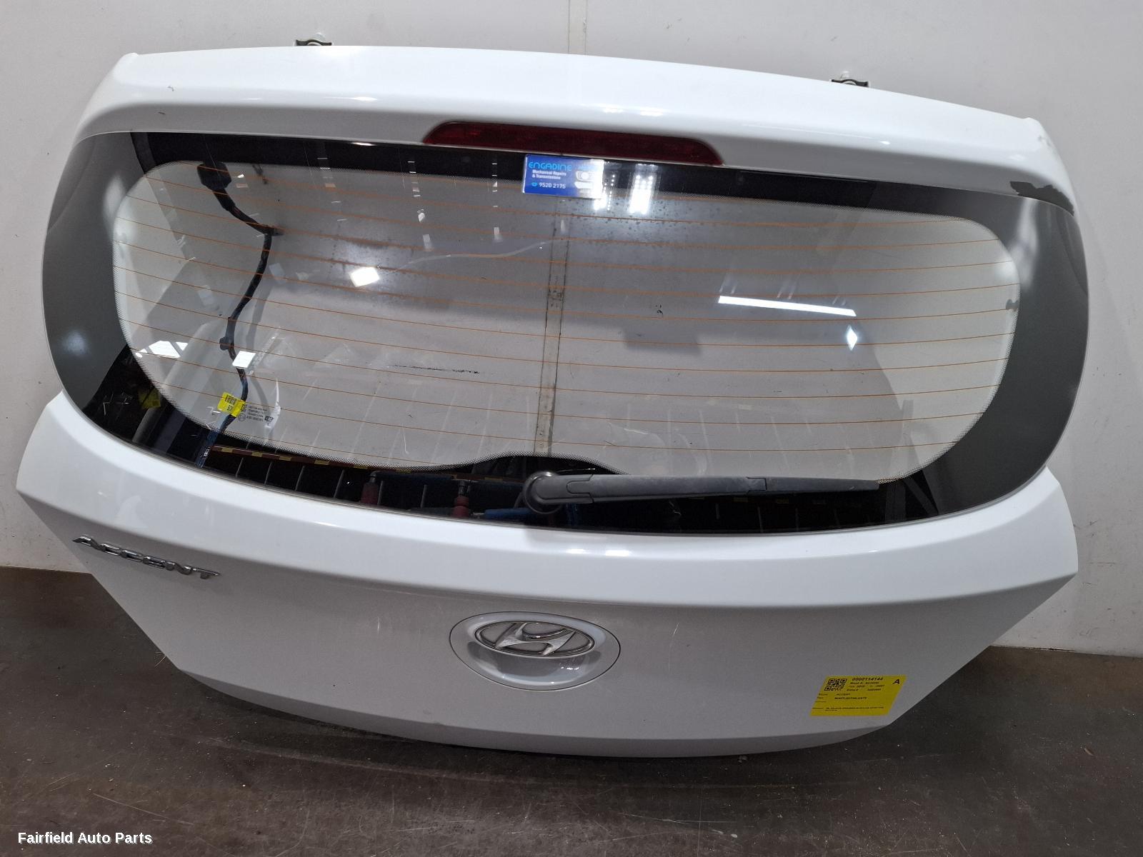 2011-2019 Hyundai Accent Bootlid Tailgate
