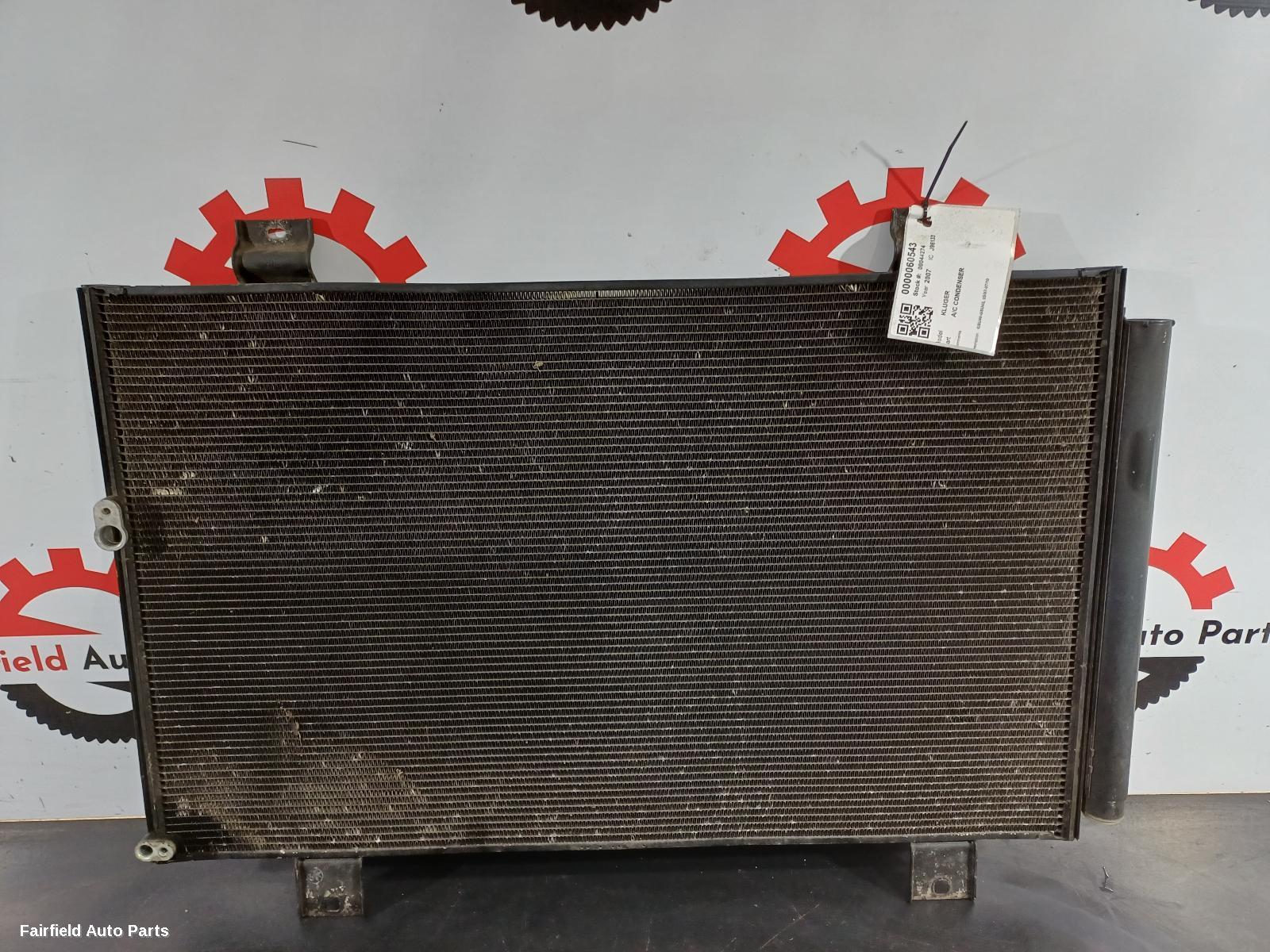 2007-2010 Toyota Kluger A C Condenser