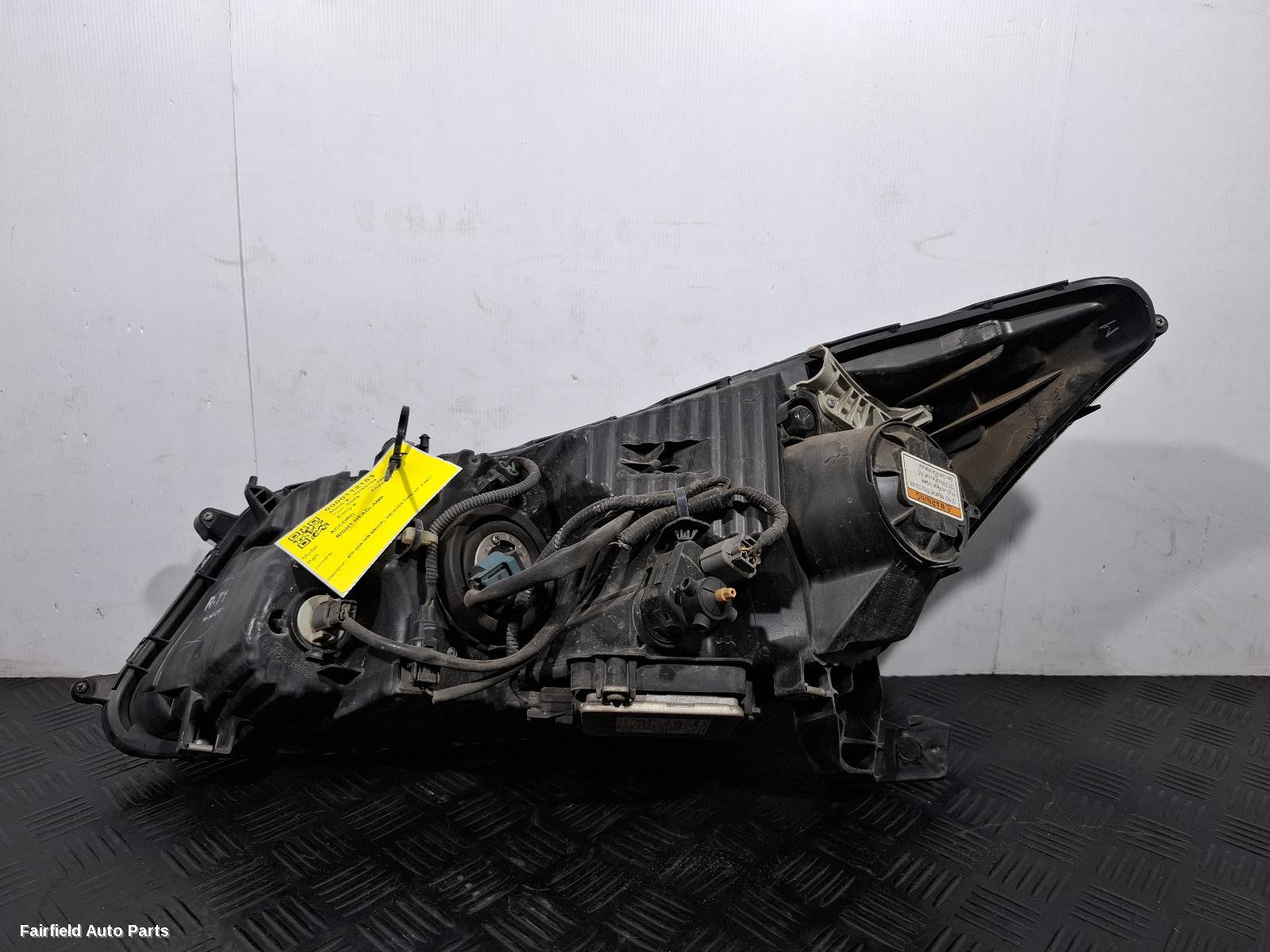 2008-2011 Honda Accord Right Headlamp