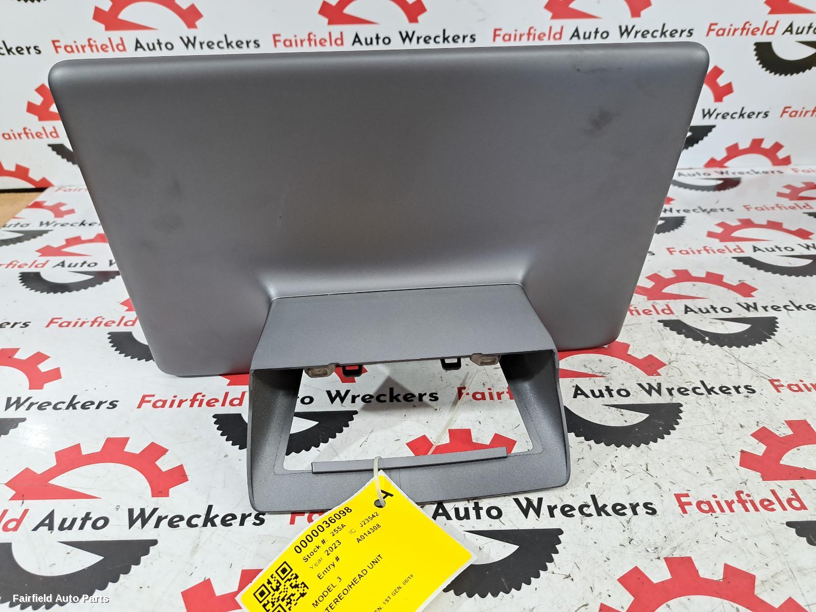 2019-2023 Tesla Model 3 Radio Cd Dvd Sat Tv
