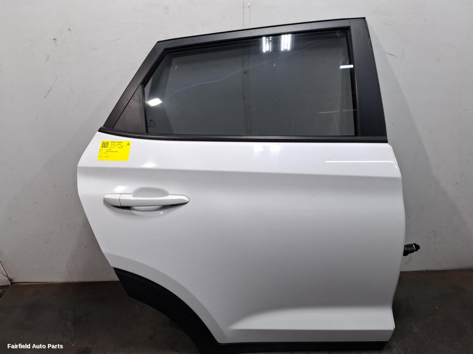 2018-2021 Hyundai Tucson Right Rear Door Sliding