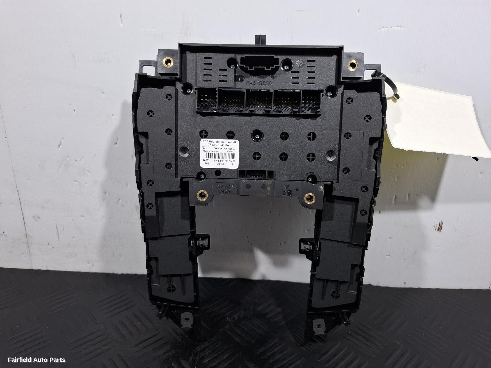 2010-2018 Porsche Cayenne Heater Ac Controls
