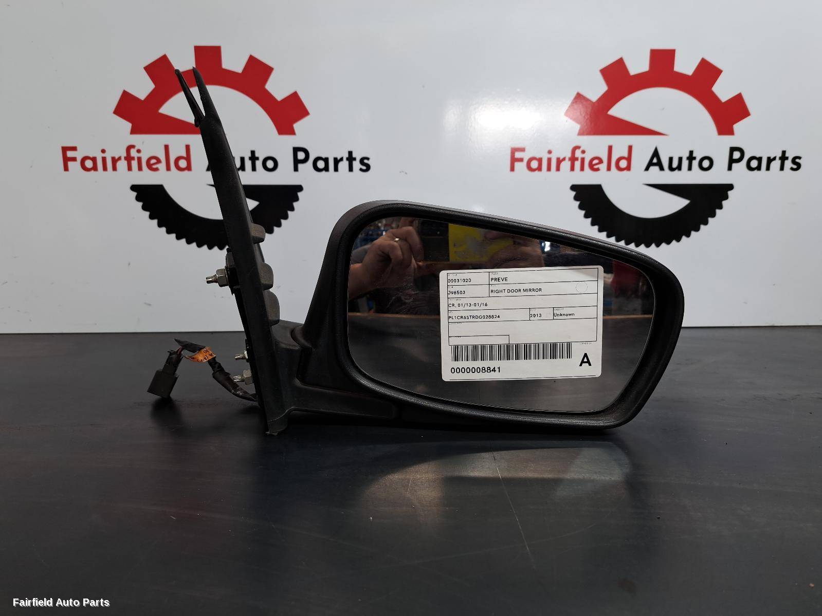 2013 Proton Preve Right Door Mirror