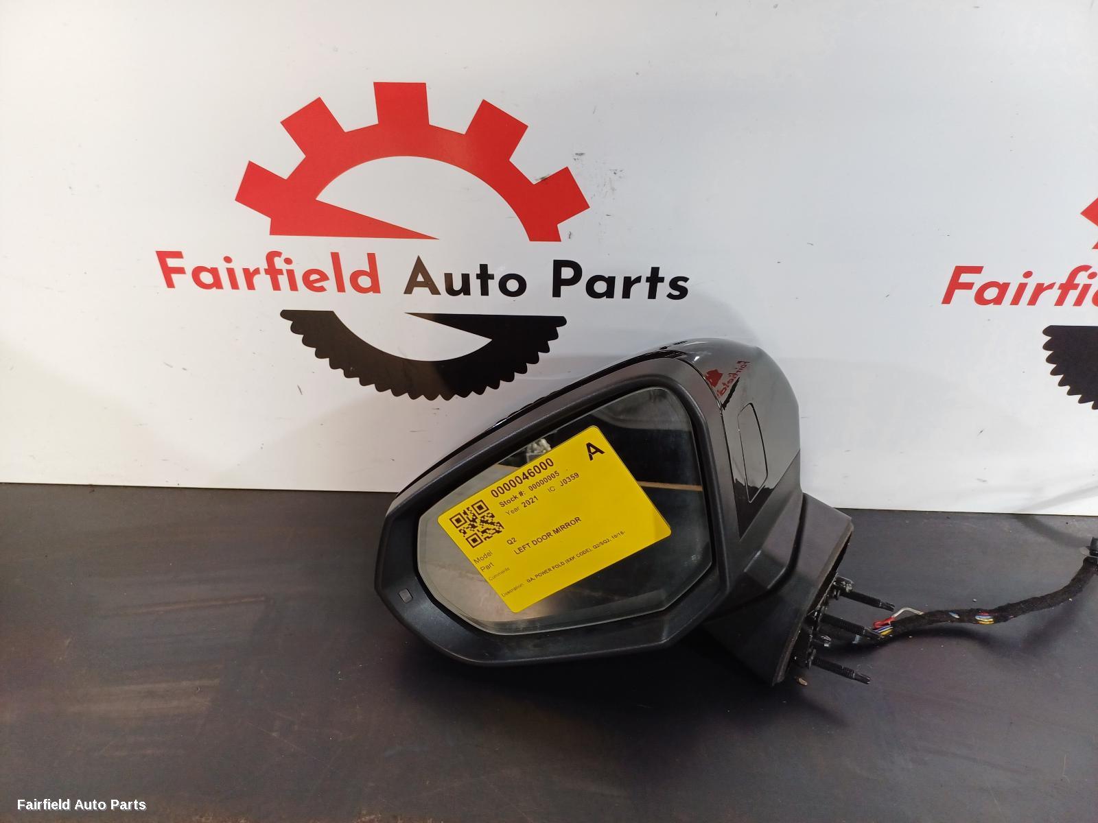 2016-2024 Audi Q2 Left Door Mirror