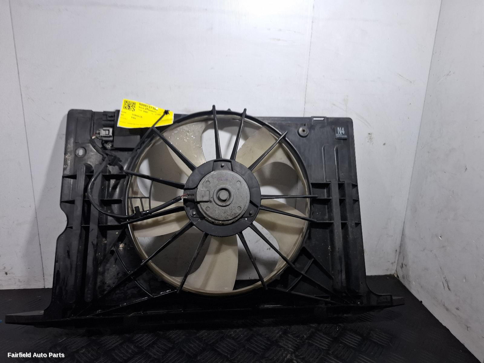 2007-2013 Toyota Corolla Fan
