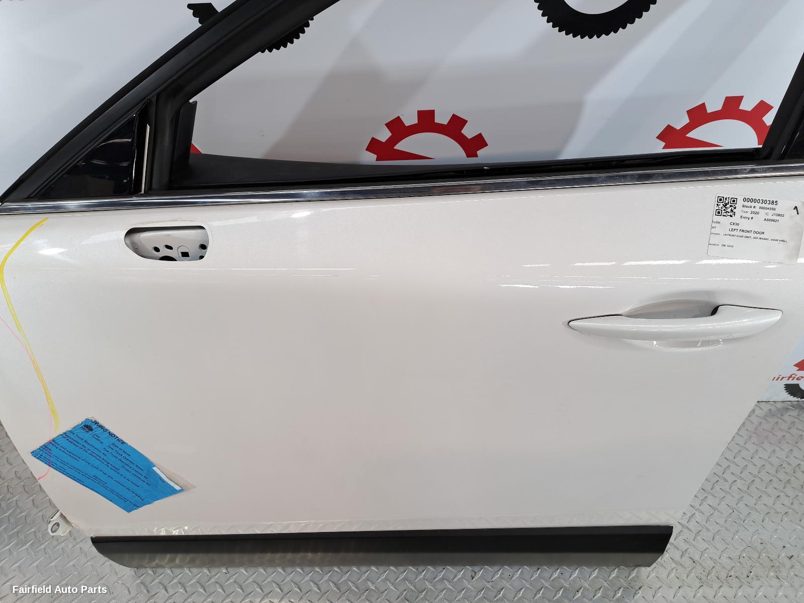2019-2026 Mazda Cx30 Left Front Door