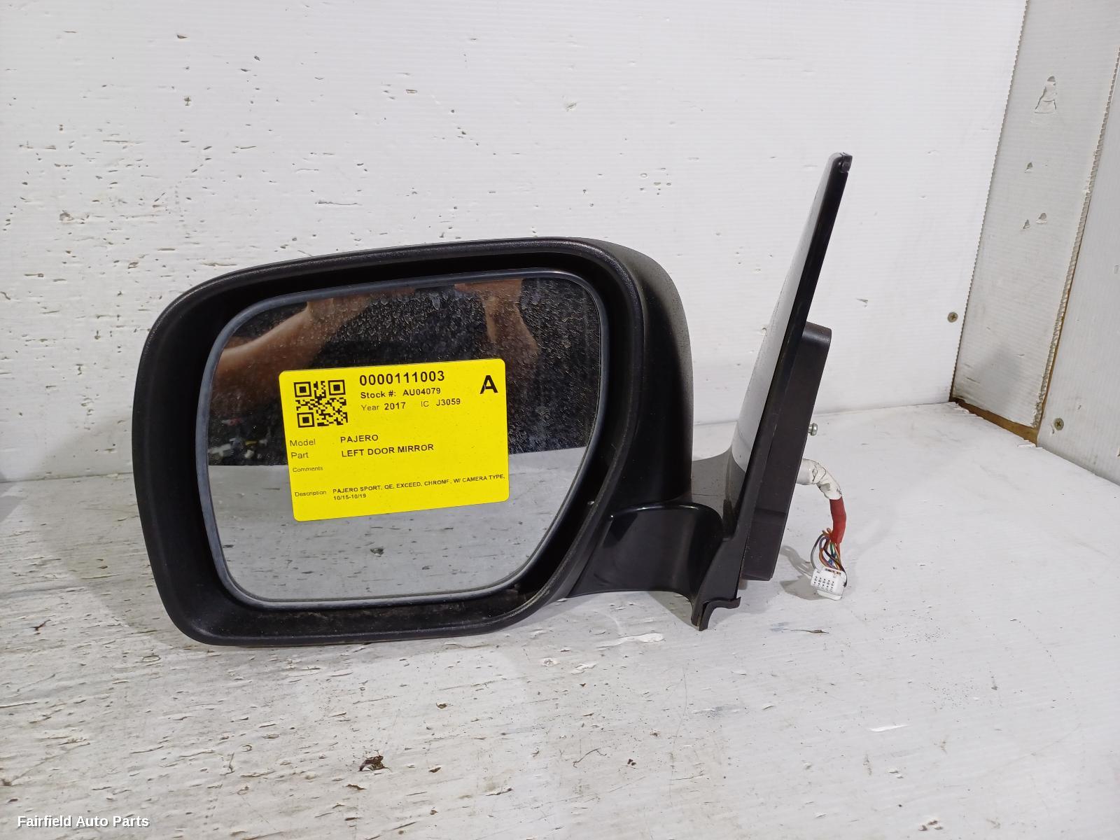 2015-2019 Mitsubishi Pajero Left Door Mirror