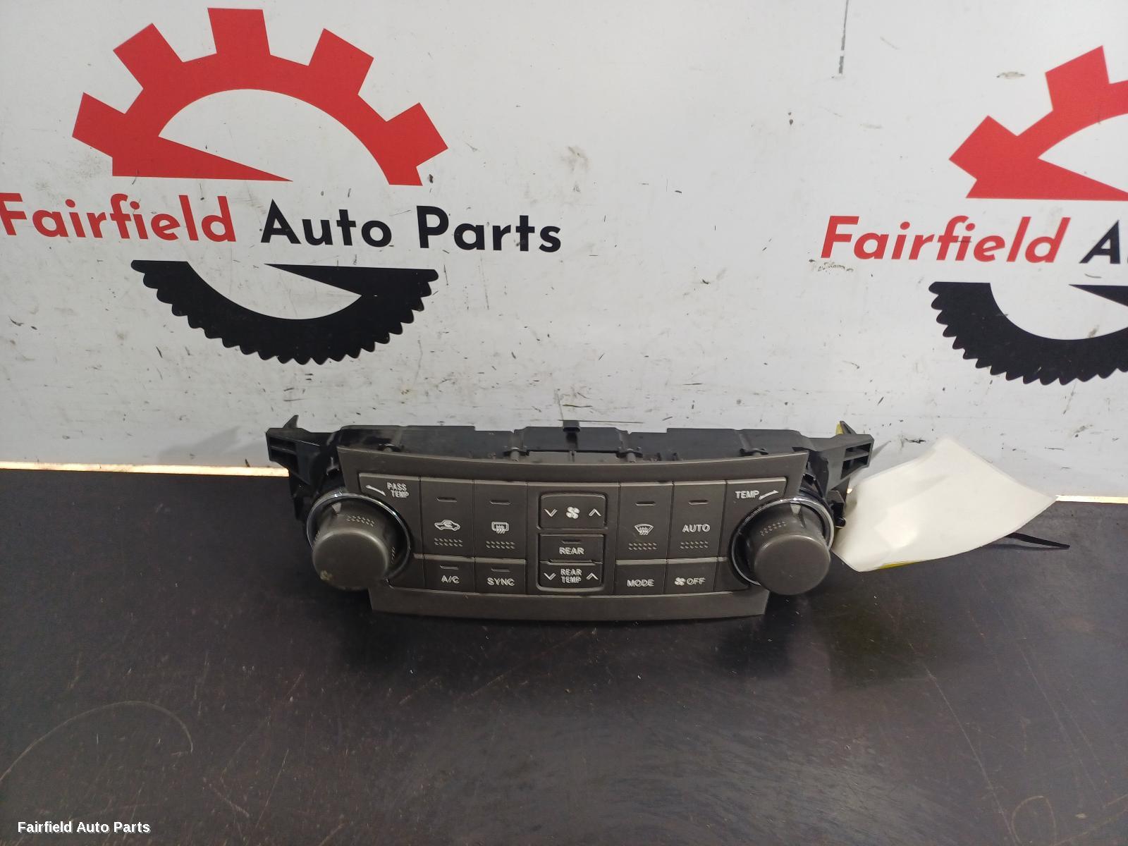 2007-2014 Toyota Kluger Heater Ac Controls