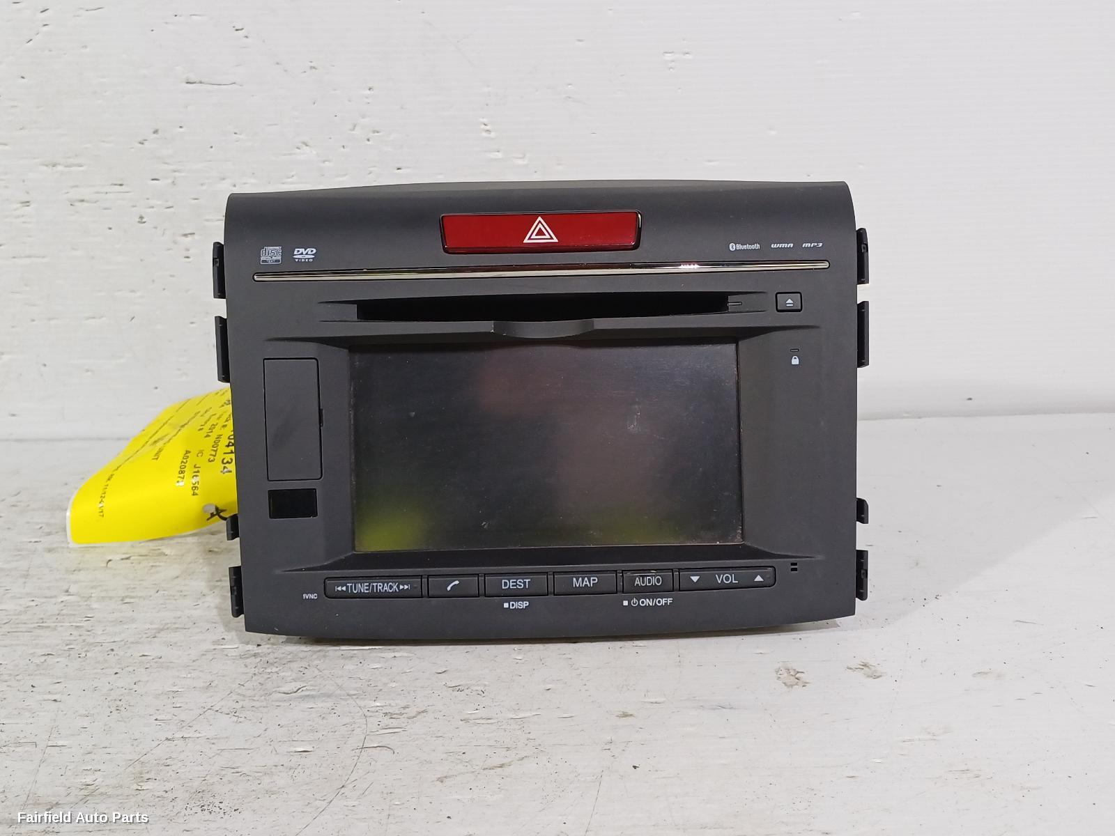 2012-2017 Honda Crv Radio Cd Dvd Sat Tv