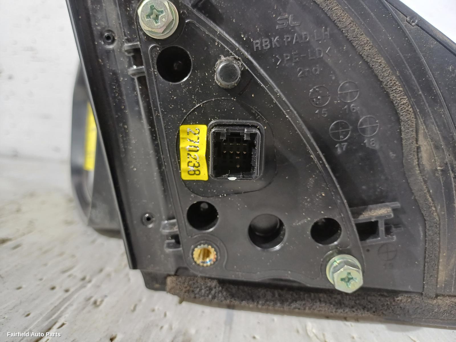 2011-2019 Hyundai Accent Left Door Mirror