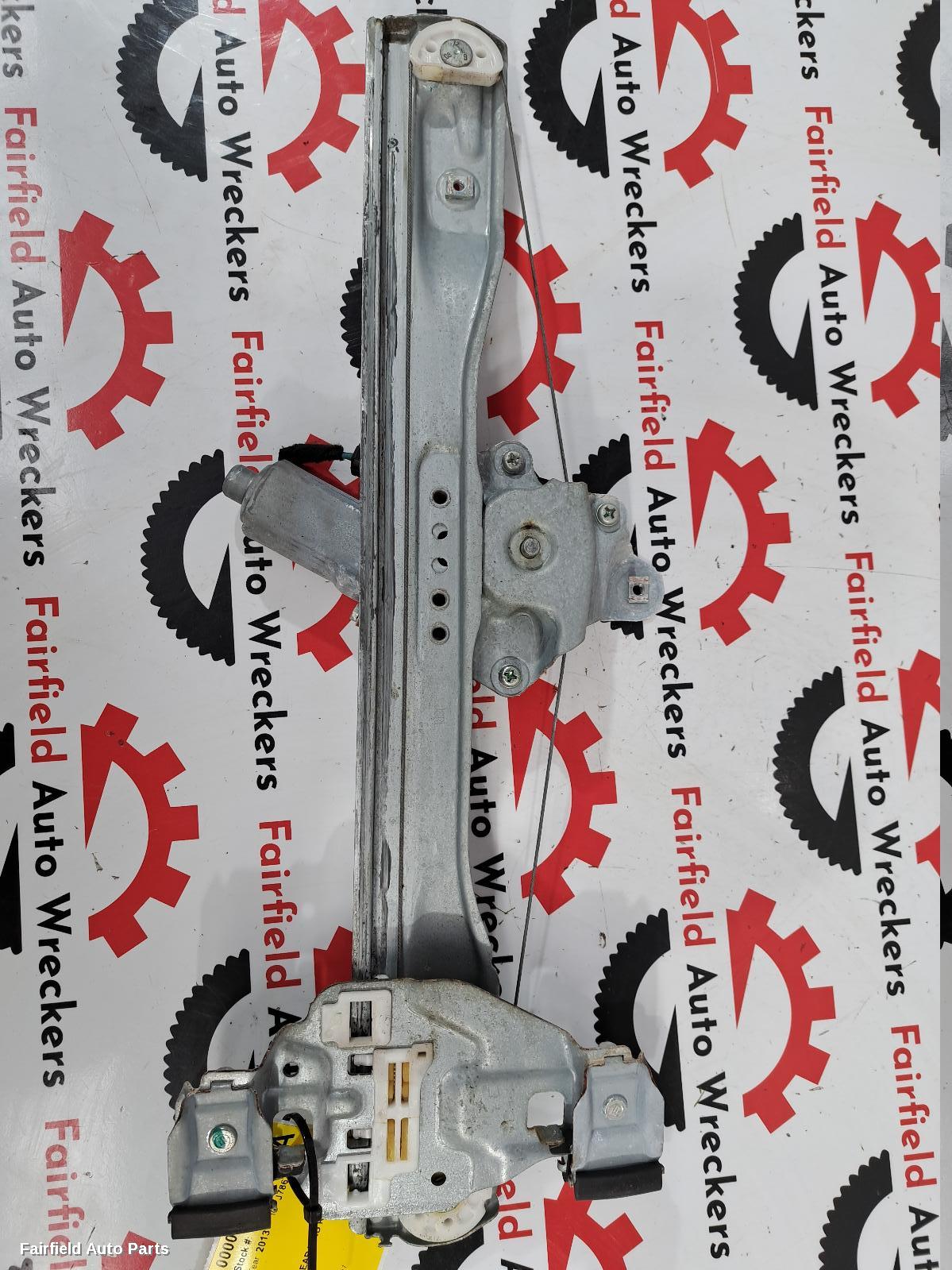 2013 Holden Cruze Left Rear Wnd Reg Motor