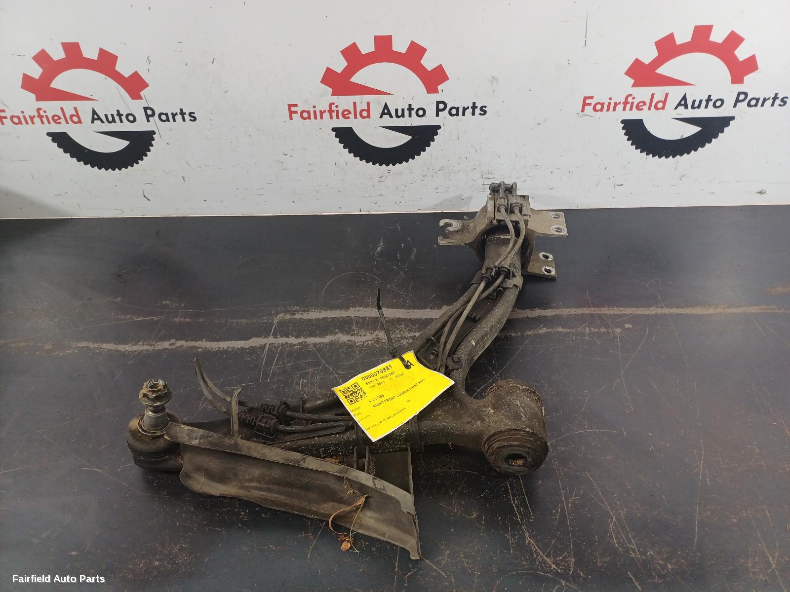 2012-2018 Mercedes A Class Right Front Lower Control Arm