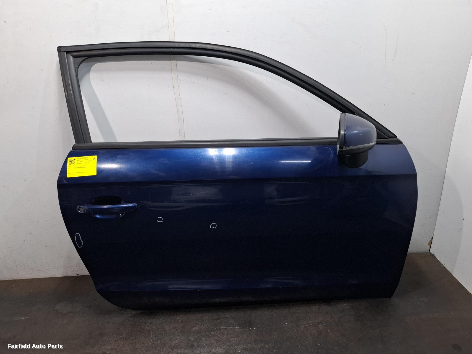 2010-2013 Audi A1 Right Front Door