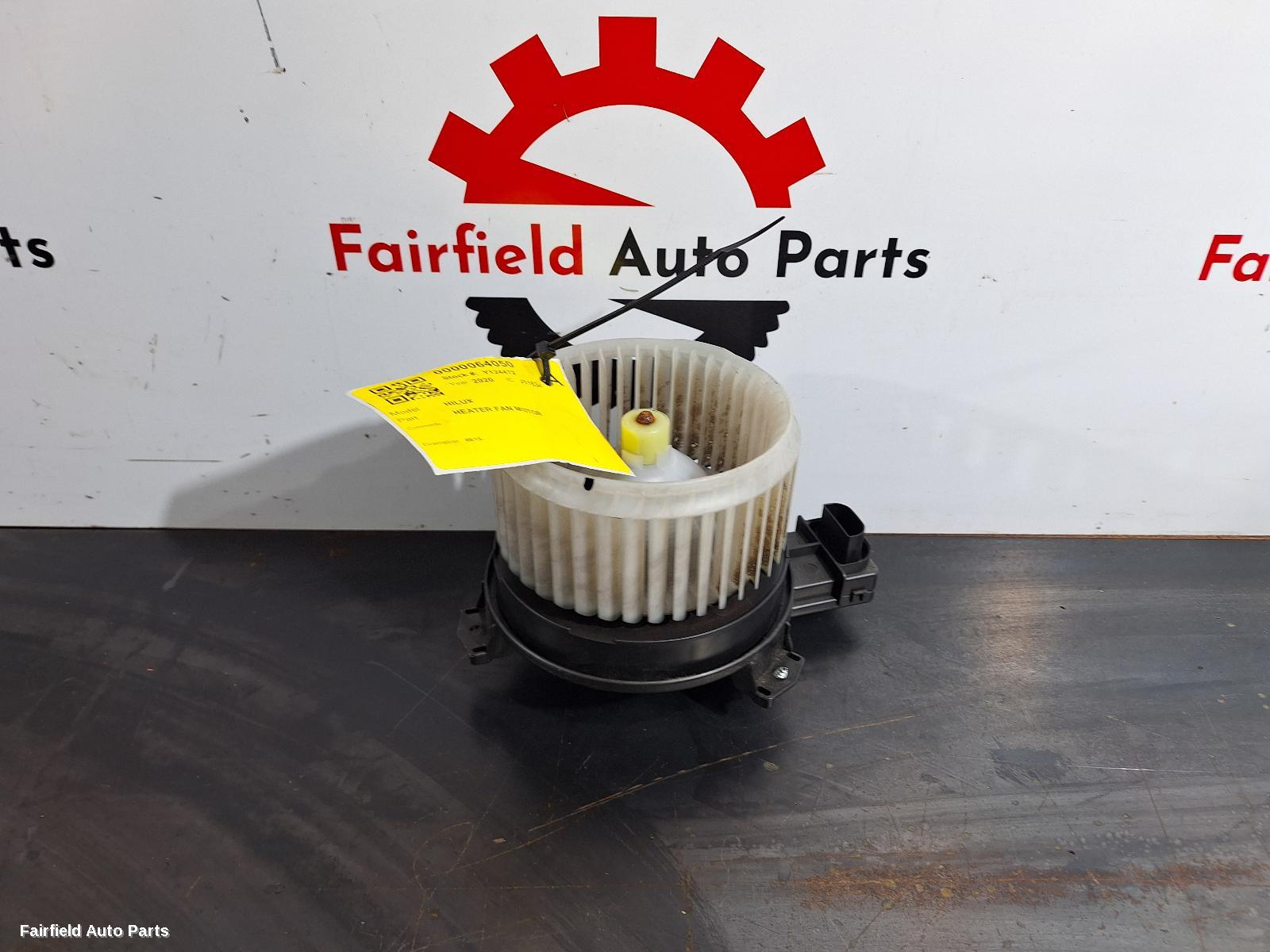 2015-2025 Toyota Hilux Heater Fan Motor